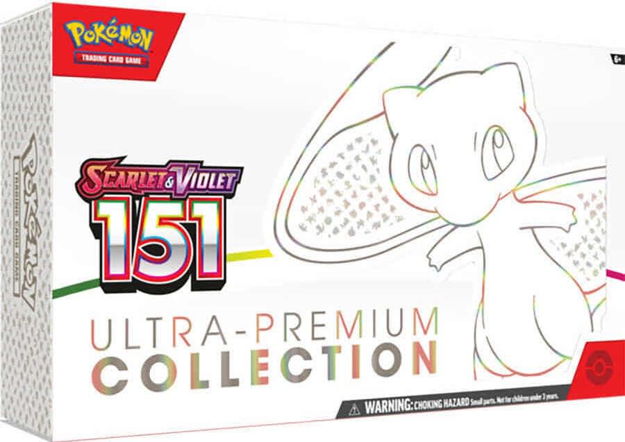 Pokémon TCG Scarlet & Violet 151 Ultra-Premium Collection | Mew Collector Box