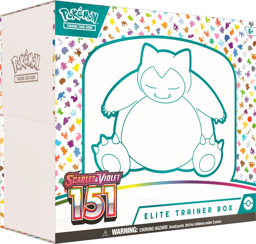 Pokémon TCG Scarlet & Violet 151 Elite Trainer Box | Snorlax ETB Factory Sealed