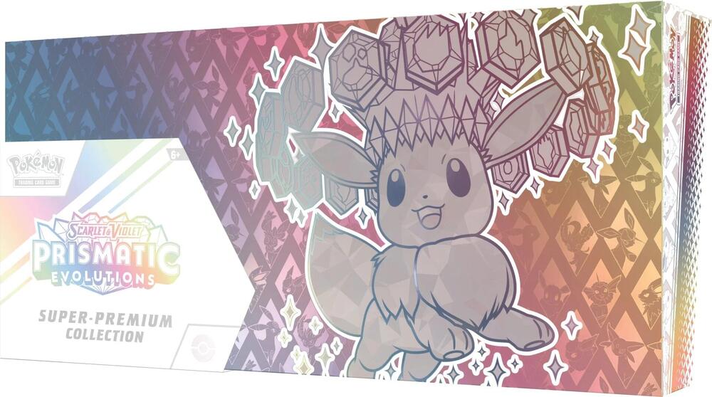 Pokémon TCG Scarlet & Violet Prismatic Evolutions Super-Premium Collection | Eevee Collector Box