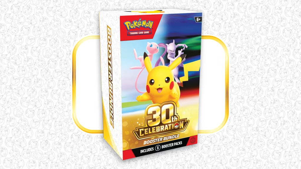 Pokémon TCG 30th Celebration Booster Bundle (10 Booster Bundles) | Factory Sealed Pokémon 30th Anniversary