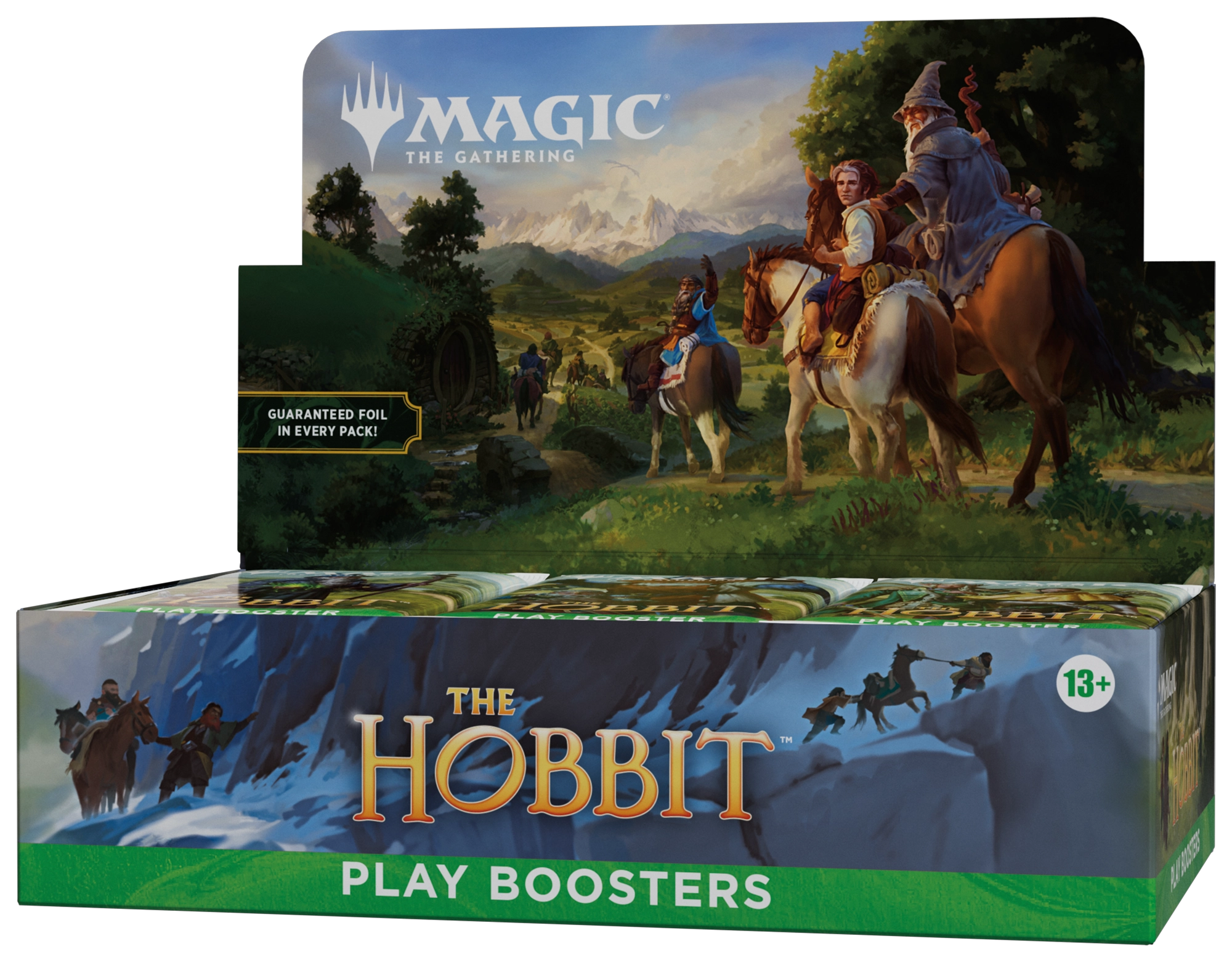 Magic: The Gathering The Hobbit Play Booster Box (30 Packs, 14 Cards Each) – MTG Sealed Display