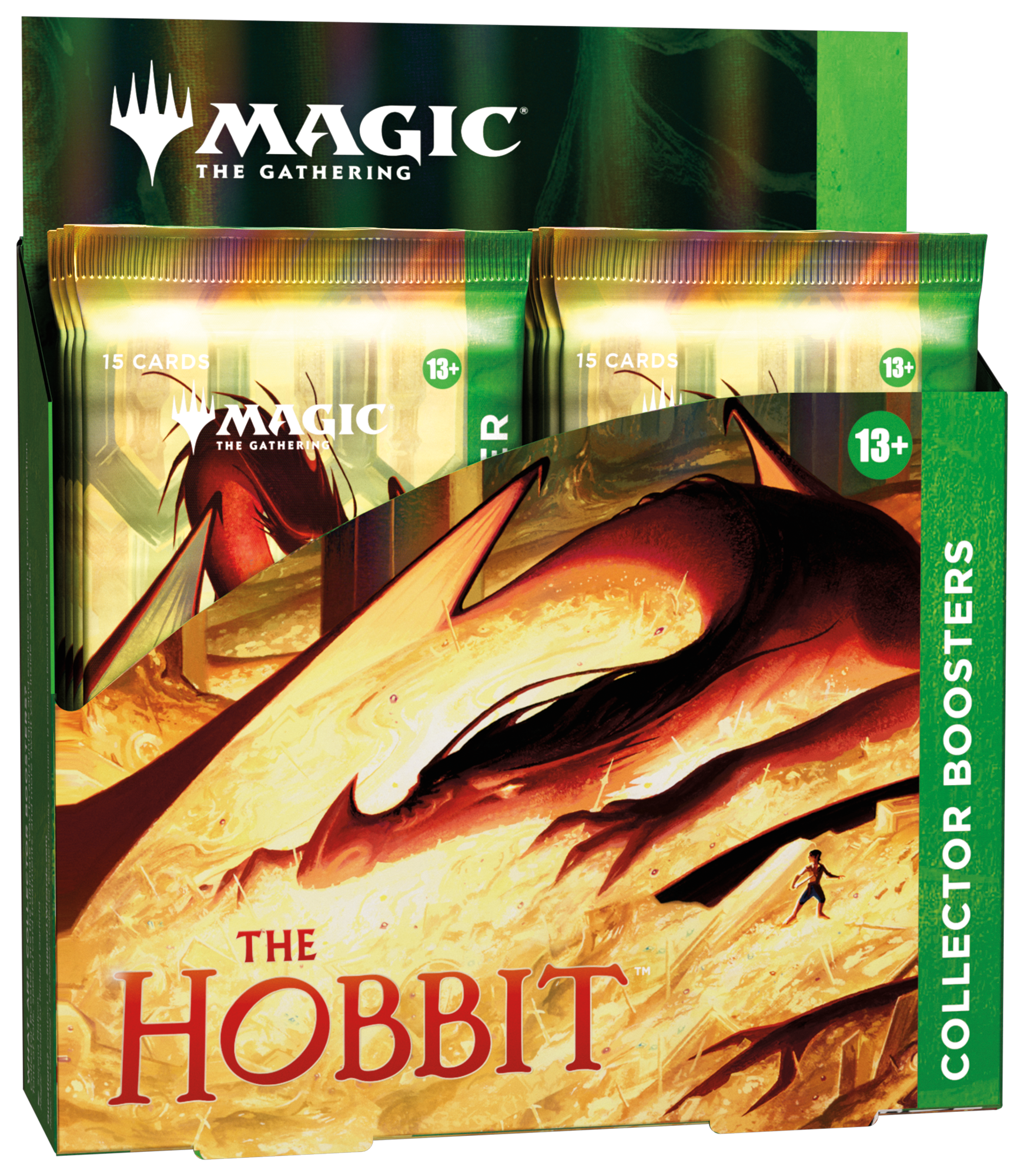 Magic: The Gathering The Hobbit Collector Booster Box (12 Packs, 15 Cards Each) – MTG Sealed Display