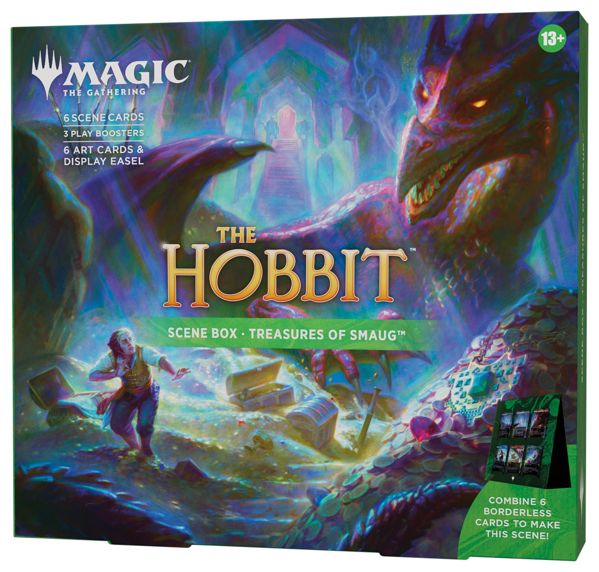 Magic: The Gathering The Hobbit Scene Box Display – Treasures of Smaug (4 Boxes) – MTG Sealed